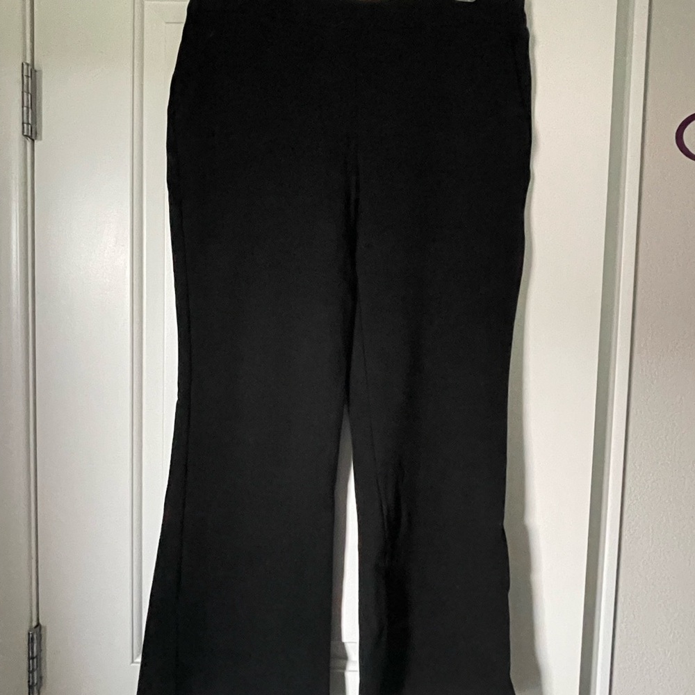 Classic Black Wide-Leg Pants